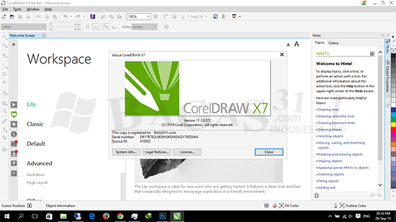 corel draw x7 free download full version with crack for pc